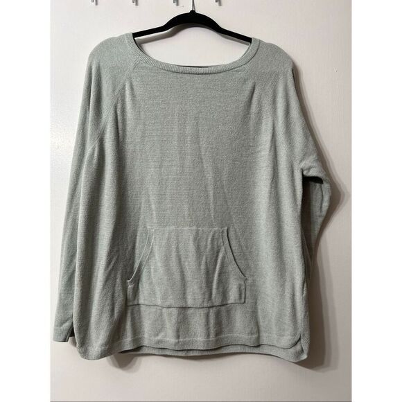 Barefoot dreams cozy front pockets long sleeve pull over size XL - Picture 1 of 4